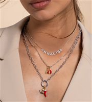 Charm Rue des Mille Charm Bar in Aleación de Metal CB-LCN 59 - CB-LCN 59
